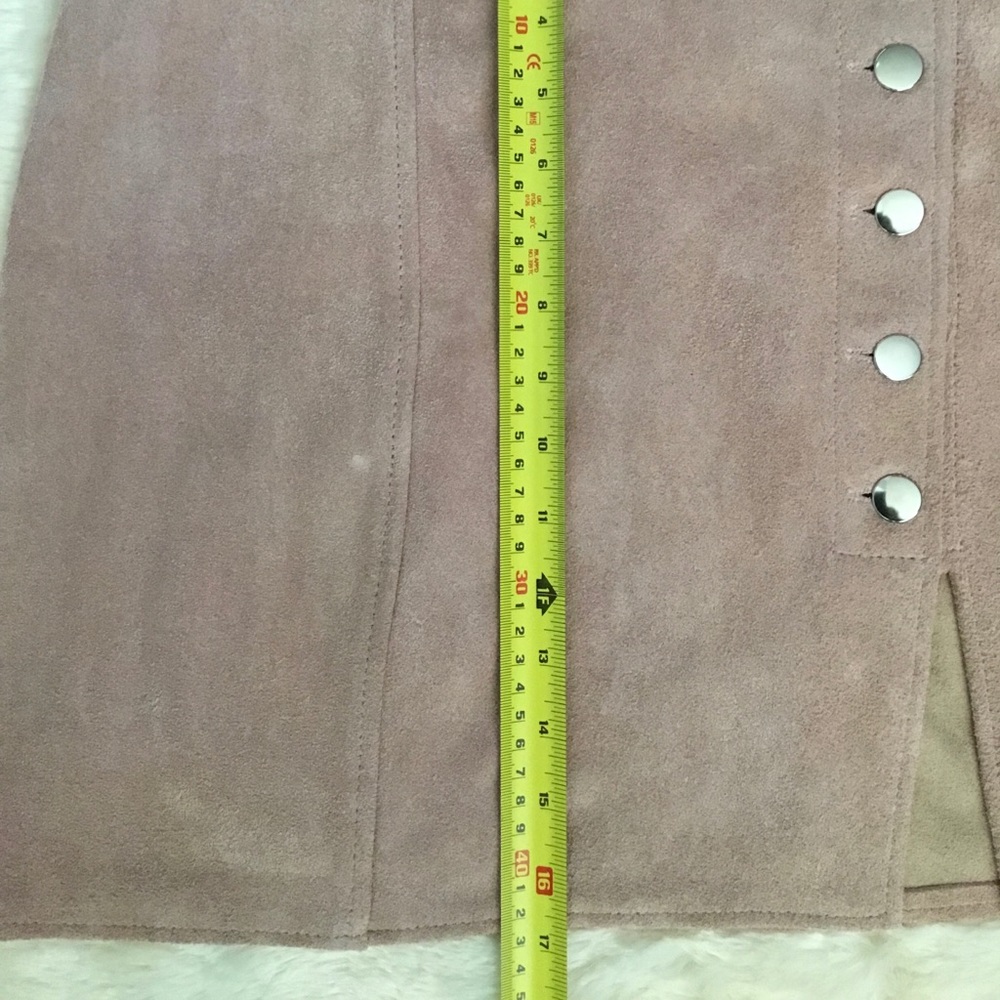 Host pick! Free People Suede blush skirt M - Picture 4 of 8